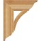 Ekena Millwork Thorton Traditional Rough Sawn Bracket, Western Red Cedar, 6"W x 20"D x 24"H BKT06X20X24THR01RWR - alternate 2